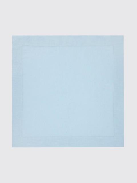 EMILIA WICKSTEAD Set of 4 Zig Zag Cocktail Napkins in Igloo Linen
