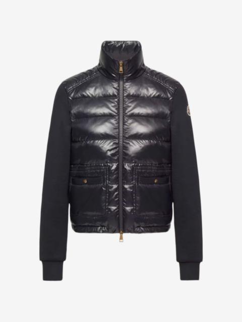 Moncler quilted panelled jacket