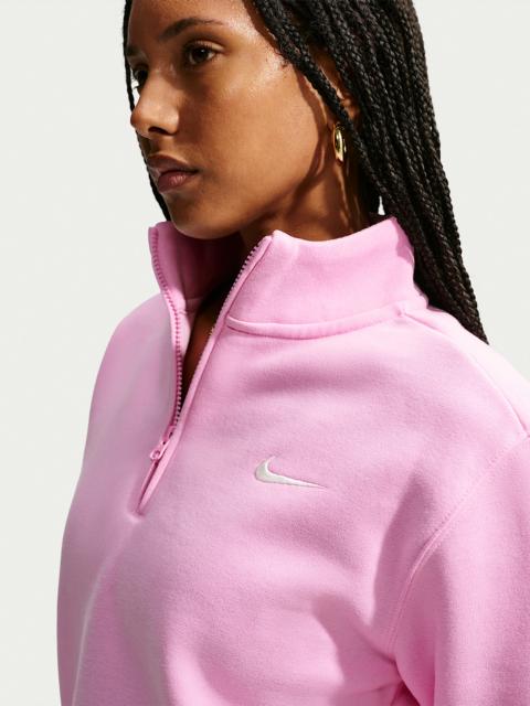 Nike Nike Studio Fleece Medium Weight Women's 1/4-Zip Top