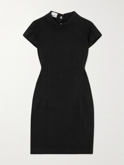 Isabel Marant Nina Open Back Denim Mini Dress