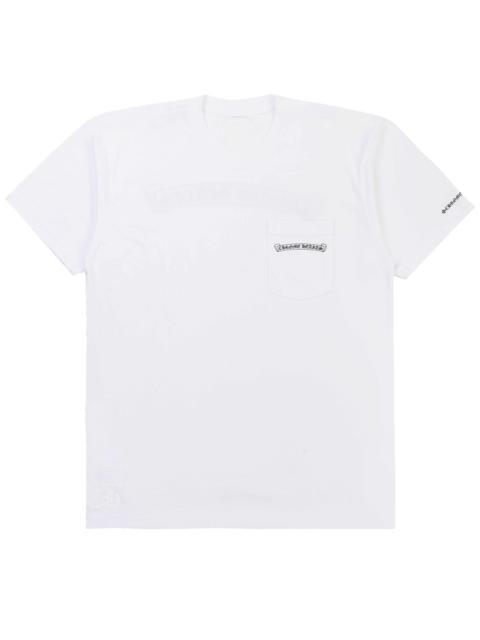 Chrome Hearts Scroll Logo Short Sleeve Tee "White" CHRM0163