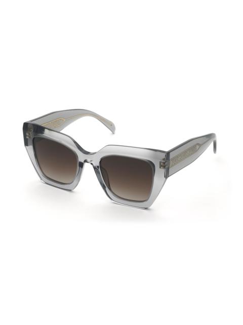 TOUS Gray Sunglasses TOUS Logo Repeat