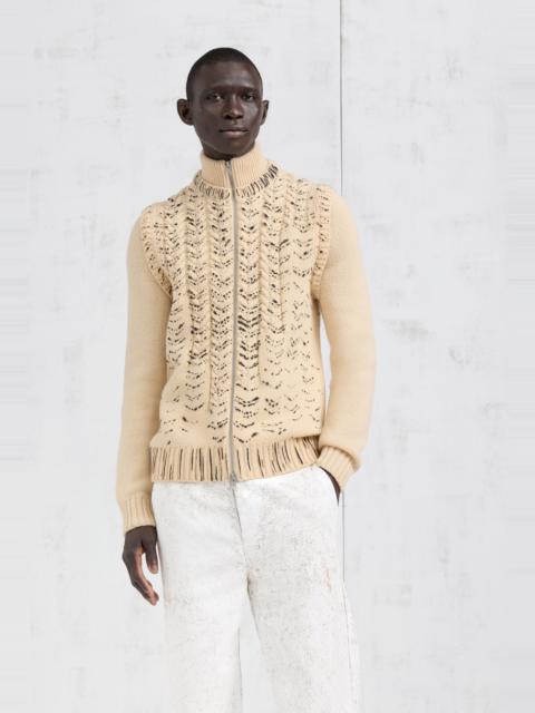 Maison Margiela Virgin Wool Cardigan