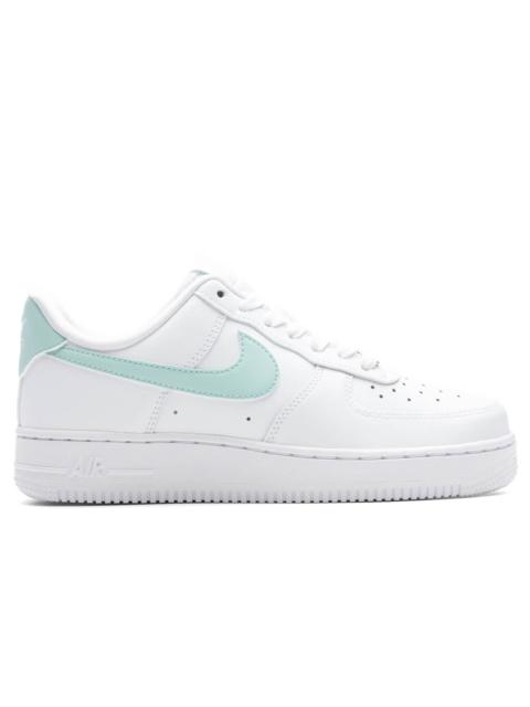 Nike WOMEN'S AIR FORCE 1 '07 - WHITE/JADE ICE