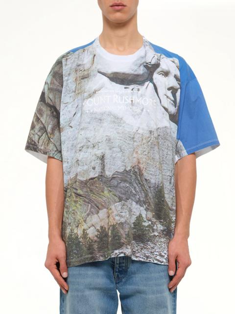 doublet Faceout Tourist T-Shirt in Rushmore