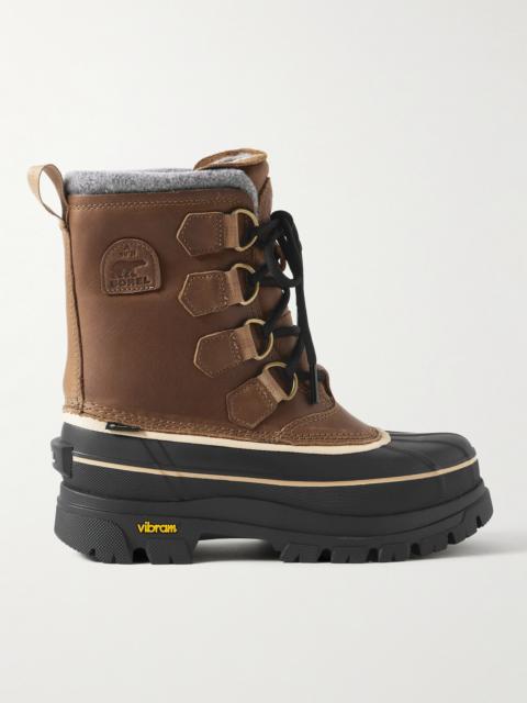 SOREL Caribou Horizon Fleece-trimmed Gore-tex Ankle Boots