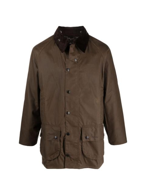 Barbour cotton wax-coated jacket