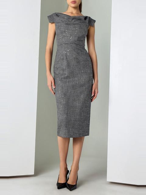 Black Halo Jacqueline Midi Dress