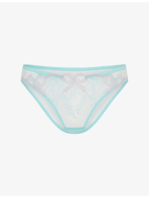 Agent Provocateur Lisetta Lace Bikini Briefs