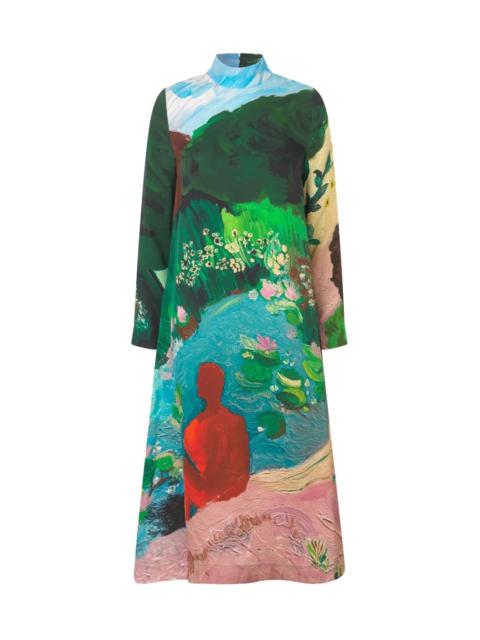 STINE GOYA LONG SLEEVE MIDI DRESS SUMMER HOUSE