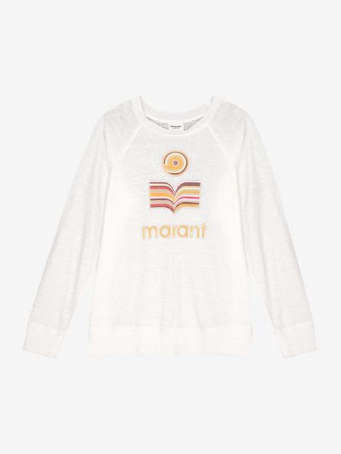 Isabel Marant Étoile KIEFFERF LINEN T-SHIRT