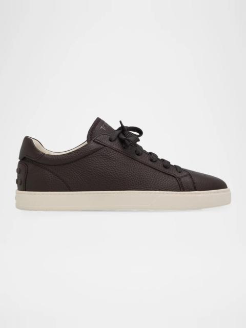 Tod's Men's Moccassino Gomma Leather Low-Top Sneakers