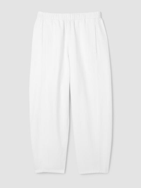 EILEEN FISHER Slubby Organic Cotton Linen Lantern Pant