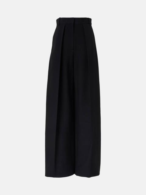 KHAITE Maris high-rise wide-leg pants