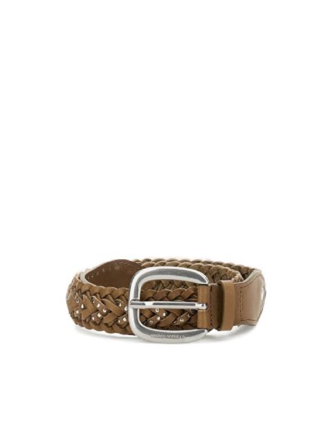 Golden Goose braided leather belt