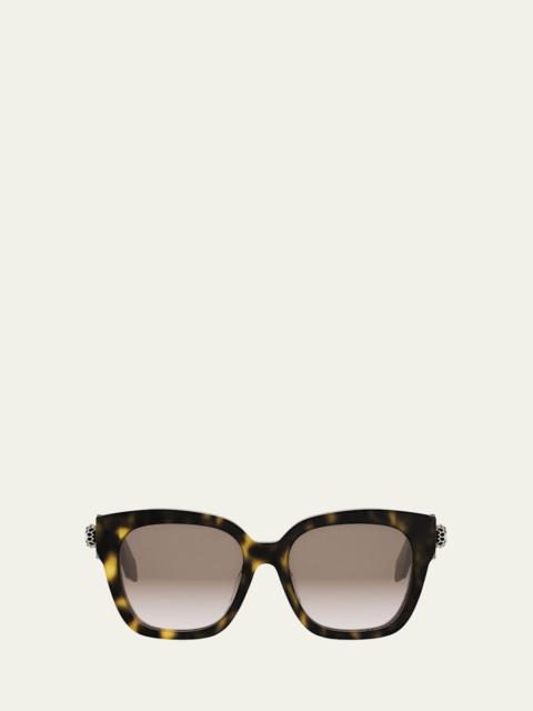 BVLGARI Serpenti Forever Butterfly Acetate Sunglasses