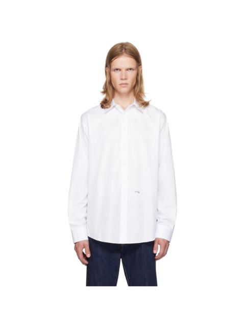 DSQUARED2 White Drop Shoulder Shirt
