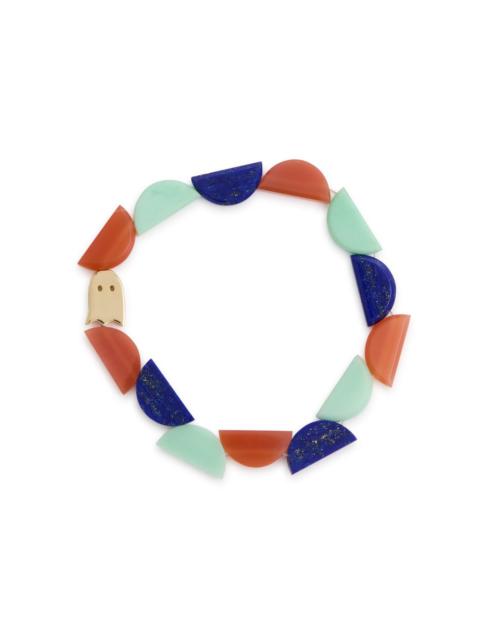 ALIITA Aliita Fantasma Empanada Gemstone and 9kt Gold Bracelet