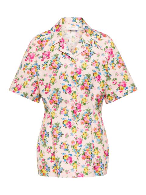 Sportmax Agi floral cotton shirt