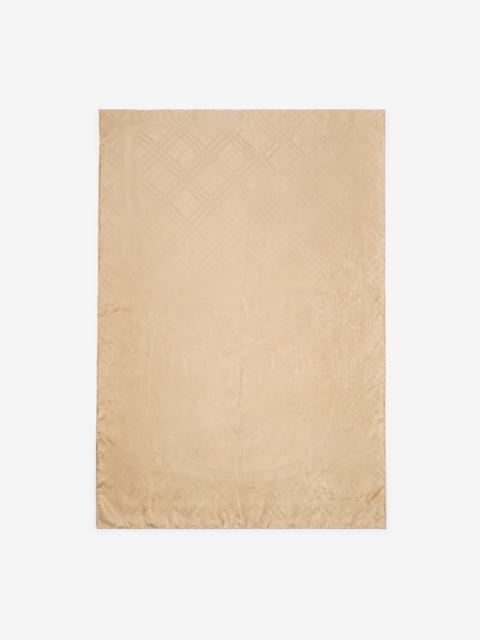 Burberry Floral Crest Silk Scarf
