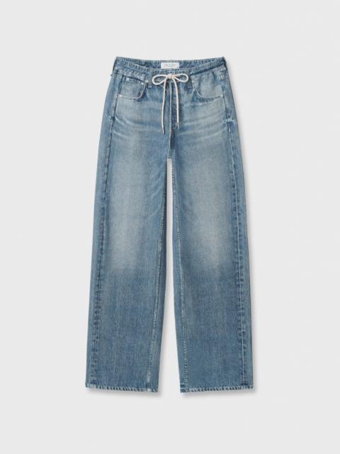rag & bone rb Miramar Drawstring Wide-Leg Pant Cotton Terry