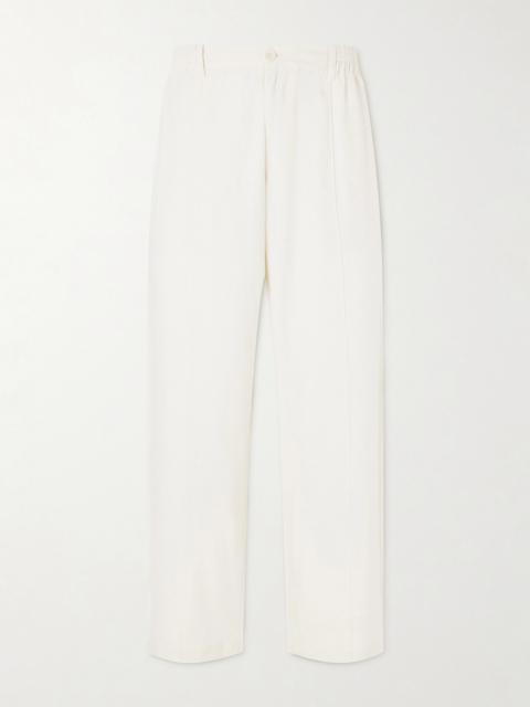 KARDO Kedar Straight-Leg Cotton Trousers