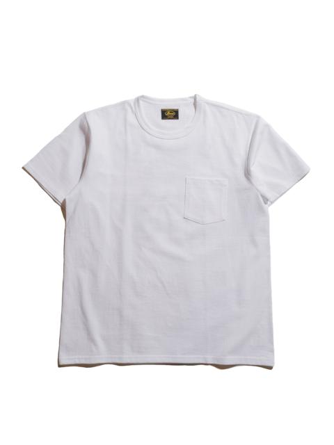 The Real McCoys BC25003 Buco Tee / Skull Piston White