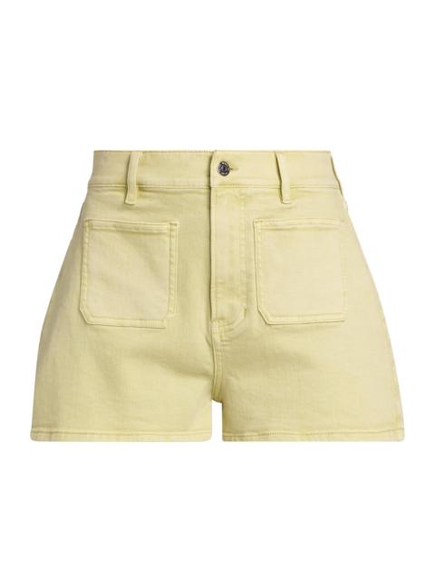 VERONICA BEARD Women's Elijah Patch Pocket Shorts - Pistachio