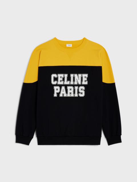 CELINE Celine Paris sweatshirt in cotton fleece