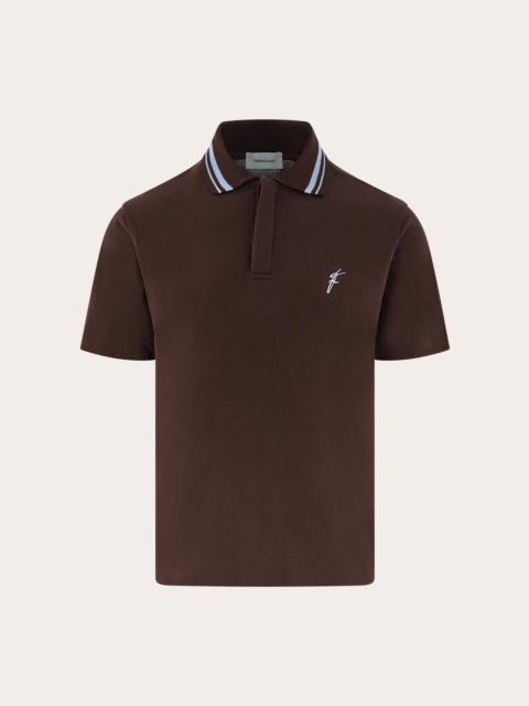 FERRAGAMO Organic cotton polo shirt