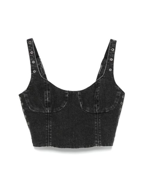 Ksubi Dauphine crop top