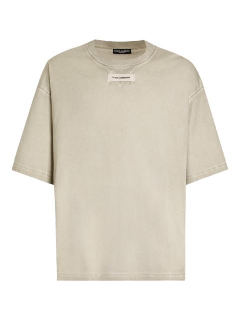Dolce & Gabbana label-detail T-shirt