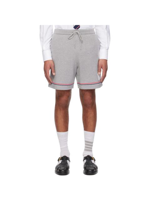 Thom Browne Gray Mid-Thigh Shorts