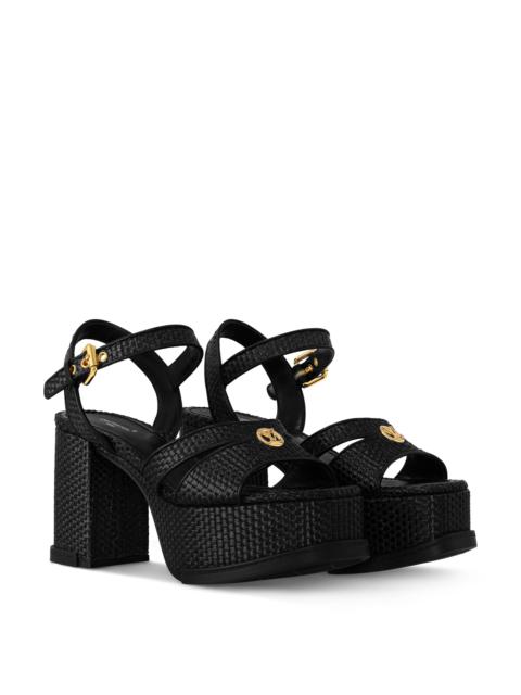 Louis Vuitton Maya Heeled Platform Sandal