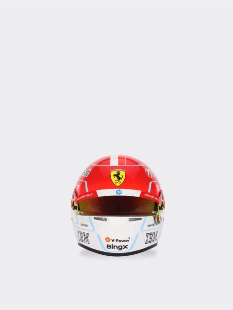 Ferrari Mini Leclerc Replica 2026 helmet in 1:2 scale