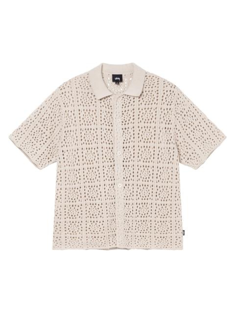 Stüssy Stussy Crochet Shirt 'Natural'