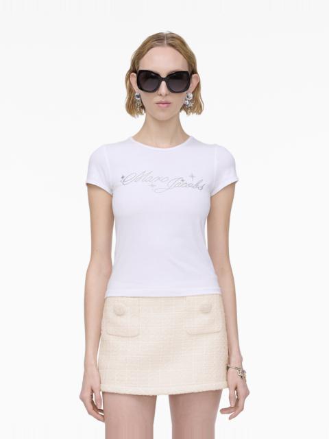 Marc Jacobs CHARM LOGO SHRUNKEN TEE | REVERSIBLE