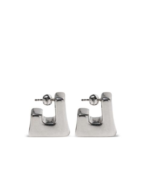 PANCONESI Cubo hoop earrings