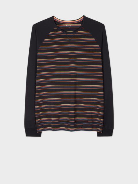 Paul Smith Jersey Cotton-Blend Long-Sleeve Lounge Top