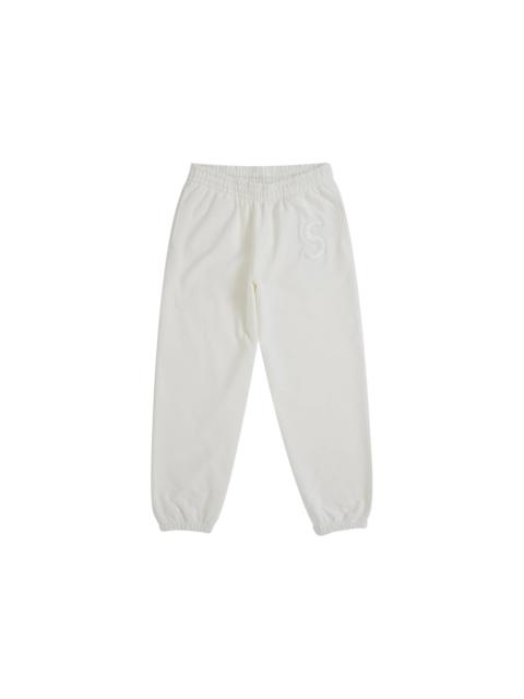Supreme Supreme S Logo Sweatpant (FW25) White
