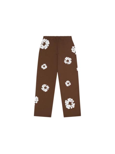 DENIM TEARS Denim Tears Cotton Wreath Baggy Sweatpants Brown