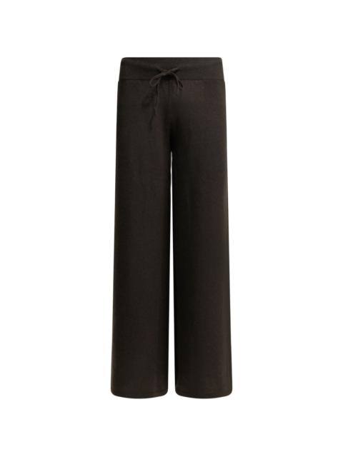 LISA YANG Sofi drawstring-waist cashmere trousers