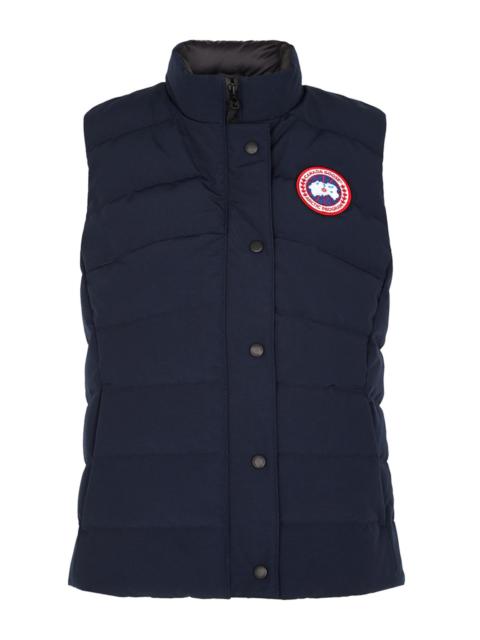 Canada Goose Canada Goose Women's Extra Small Navy Freestyle Quilted Arctic-Tech Shell Gilet