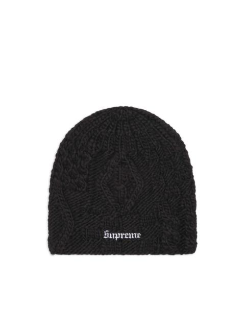 Supreme Supreme Hand Tied Beanie 'Black' | REVERSIBLE