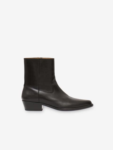 Isabel Marant DELIX LEATHER ANKLE BOOTS