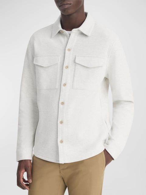 Vince Men's Solid 4-Pocket Shirt Jacket