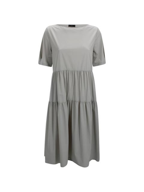 Herno tiered dress