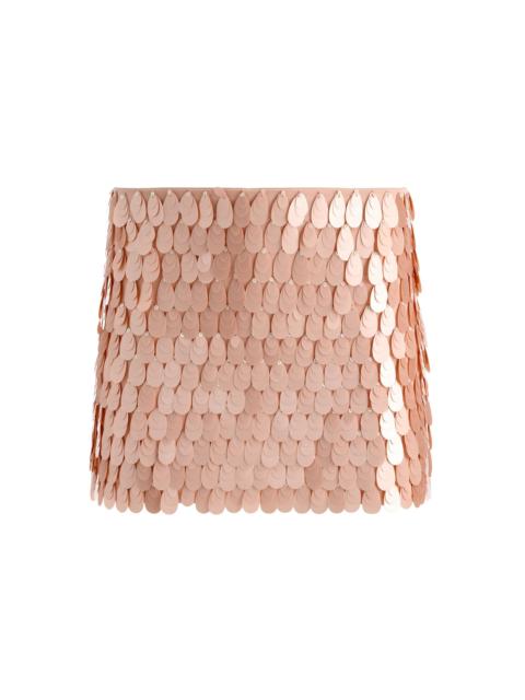 Alice + Olivia MACE PAILLETTE MINI SKORT