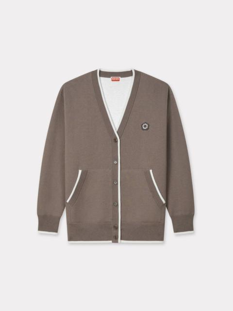 KENZO 'Boke Flower 2.0' embroidered cardigan in cotton and wool
