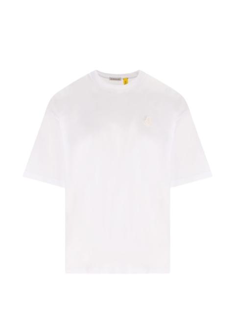 Moncler logo-embroidered T-shirt
